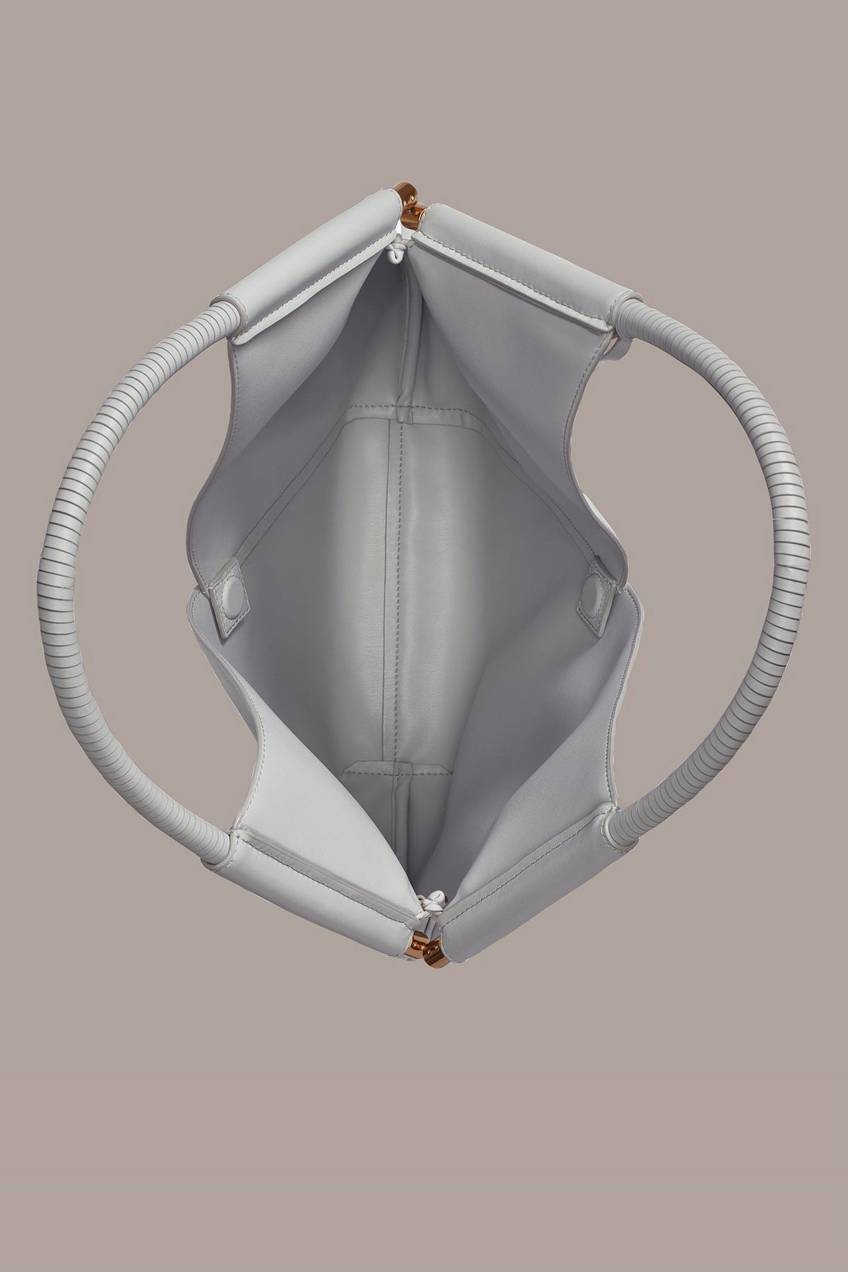 BALDWIN LARGE SHOULDER BAG - Pearl Grey