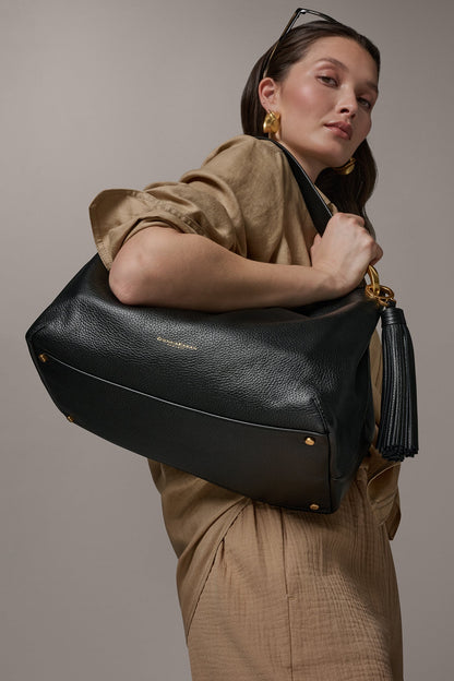 GLENWOOD SHOULDER BAG - Black