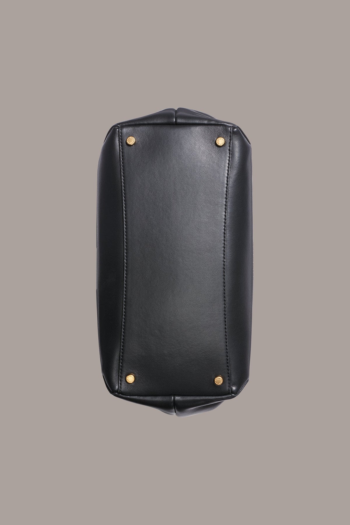 GLENWOOD SMALL SHOULDER BAG - BLACK/GOLD