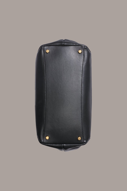 GLENWOOD SMALL SHOULDER BAG - BLACK/GOLD