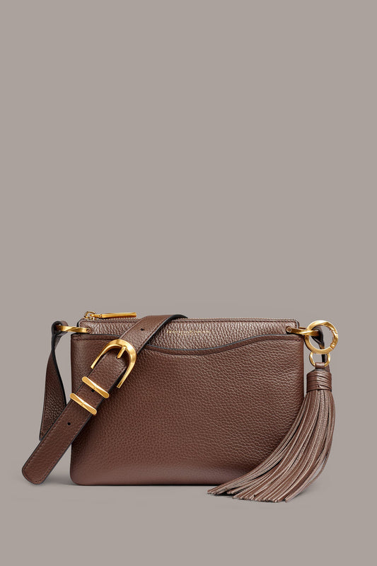 GLENWOOD CROSSBODY BAG - Umber