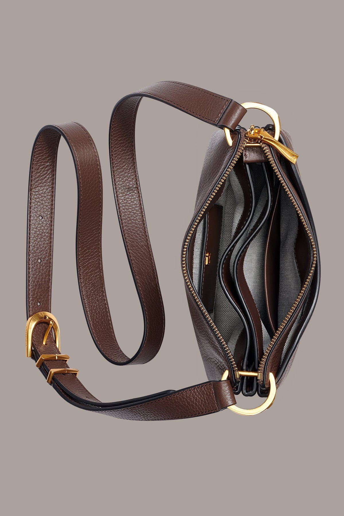 GLENWOOD CROSSBODY BAG - Umber