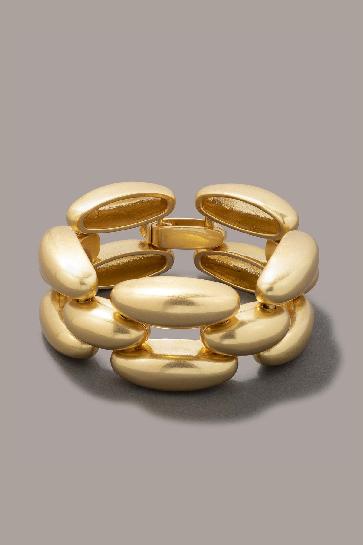 CHUNK LINK FLEX BRACELET - Gold