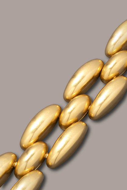 CHUNK LINK FLEX BRACELET - Gold
