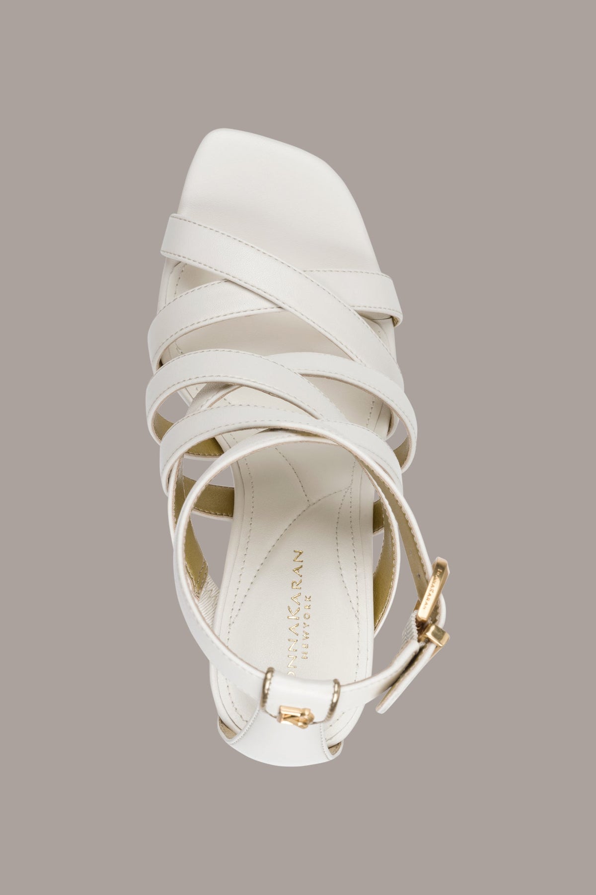 BRIARROSE ANKLE-STRAP SANDAL - Ivory