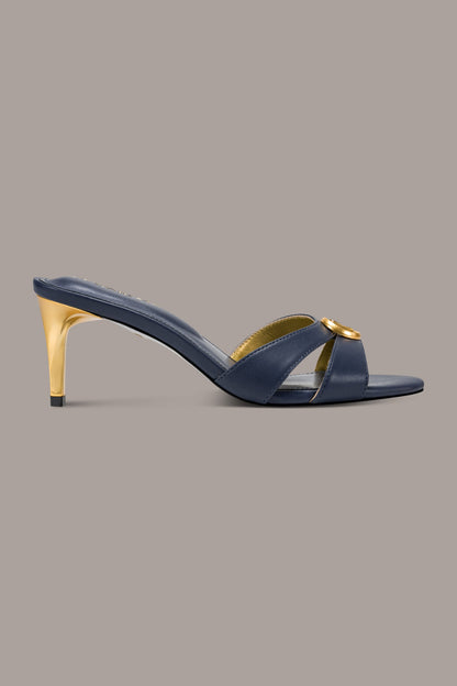 SAMSON MULE SANDAL - Navy