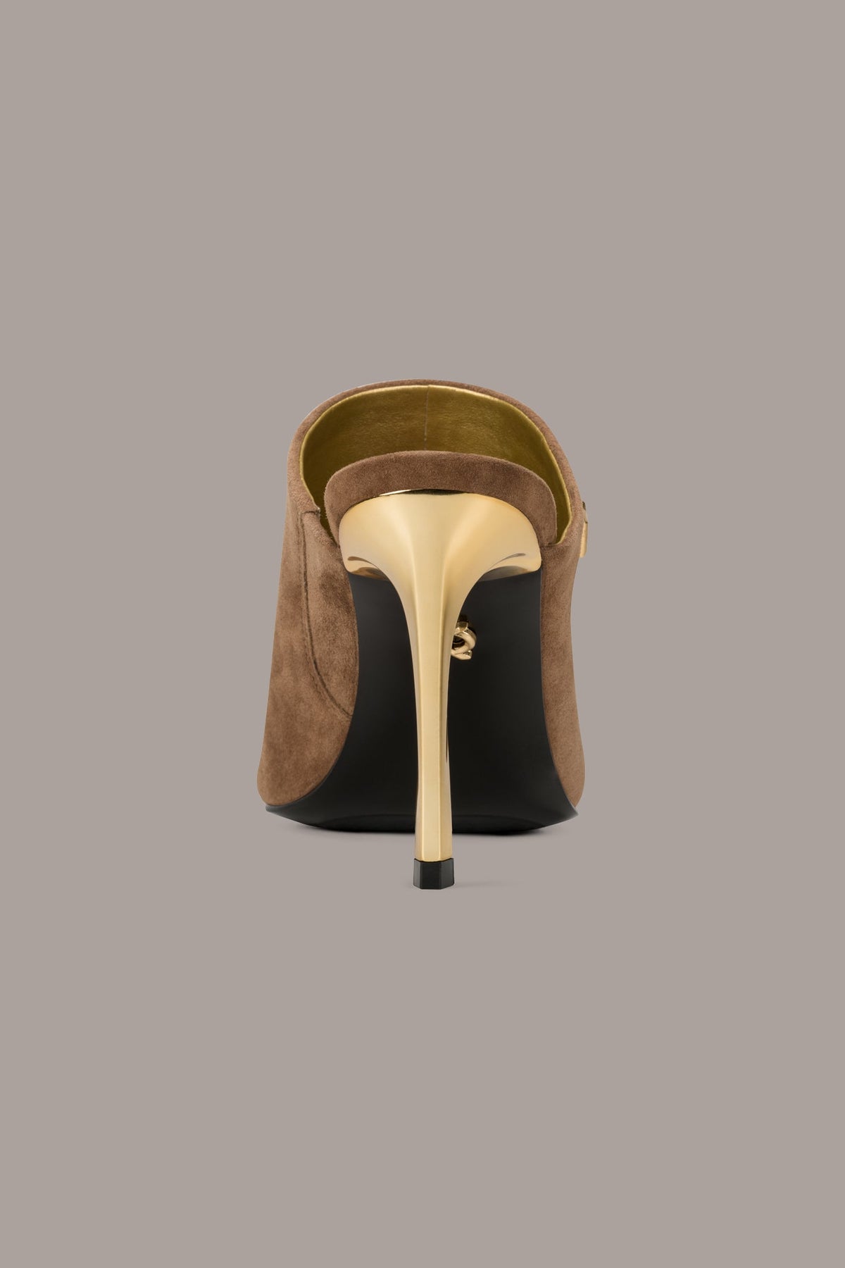 DONNA SUEDE MULE SANDAL - Tan