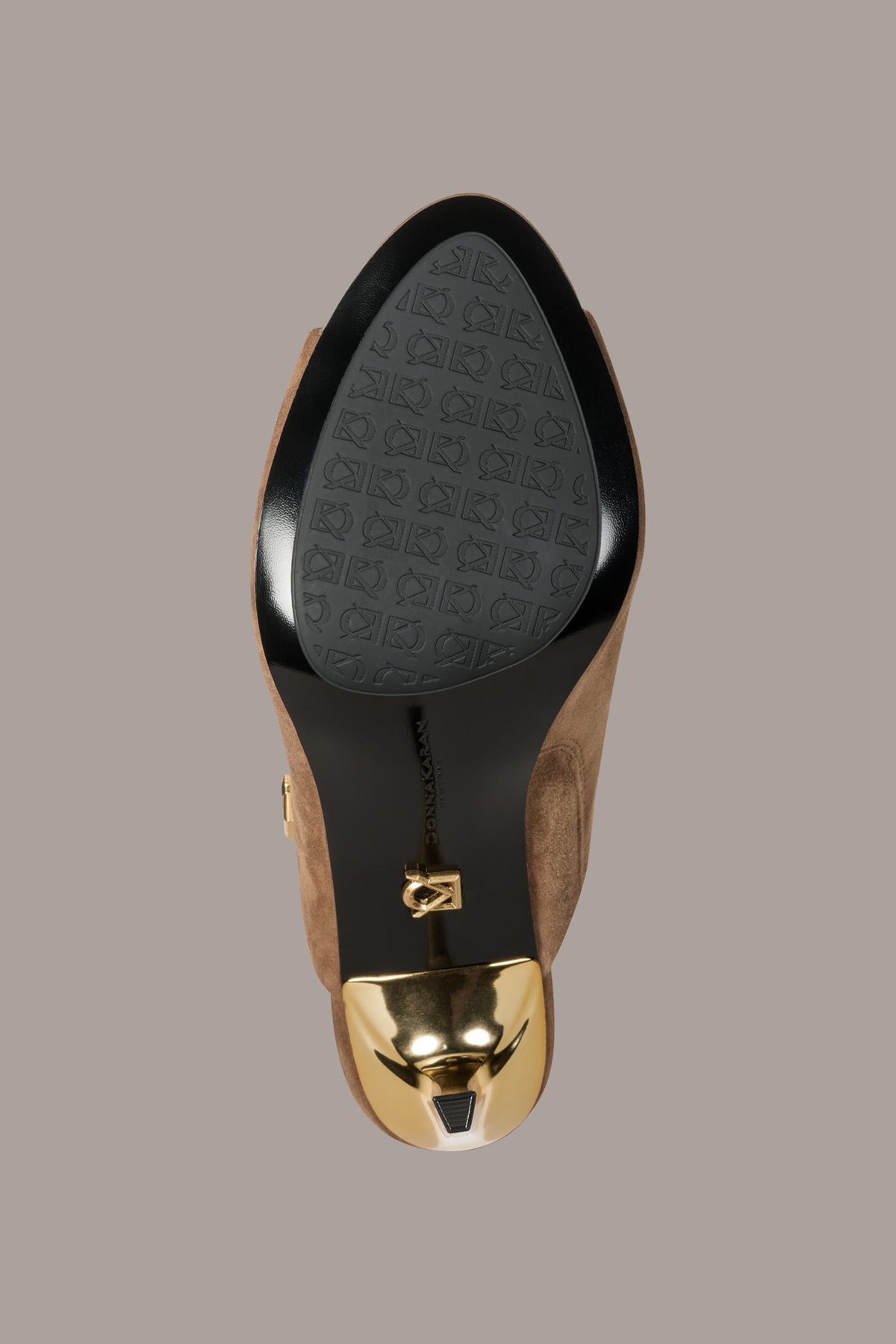 DONNA SUEDE MULE SANDAL - Tan