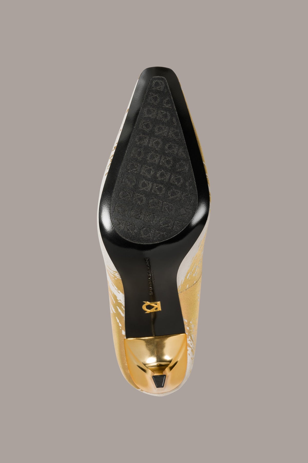 SAVITA HIGH PUMP - Ivory/Gold