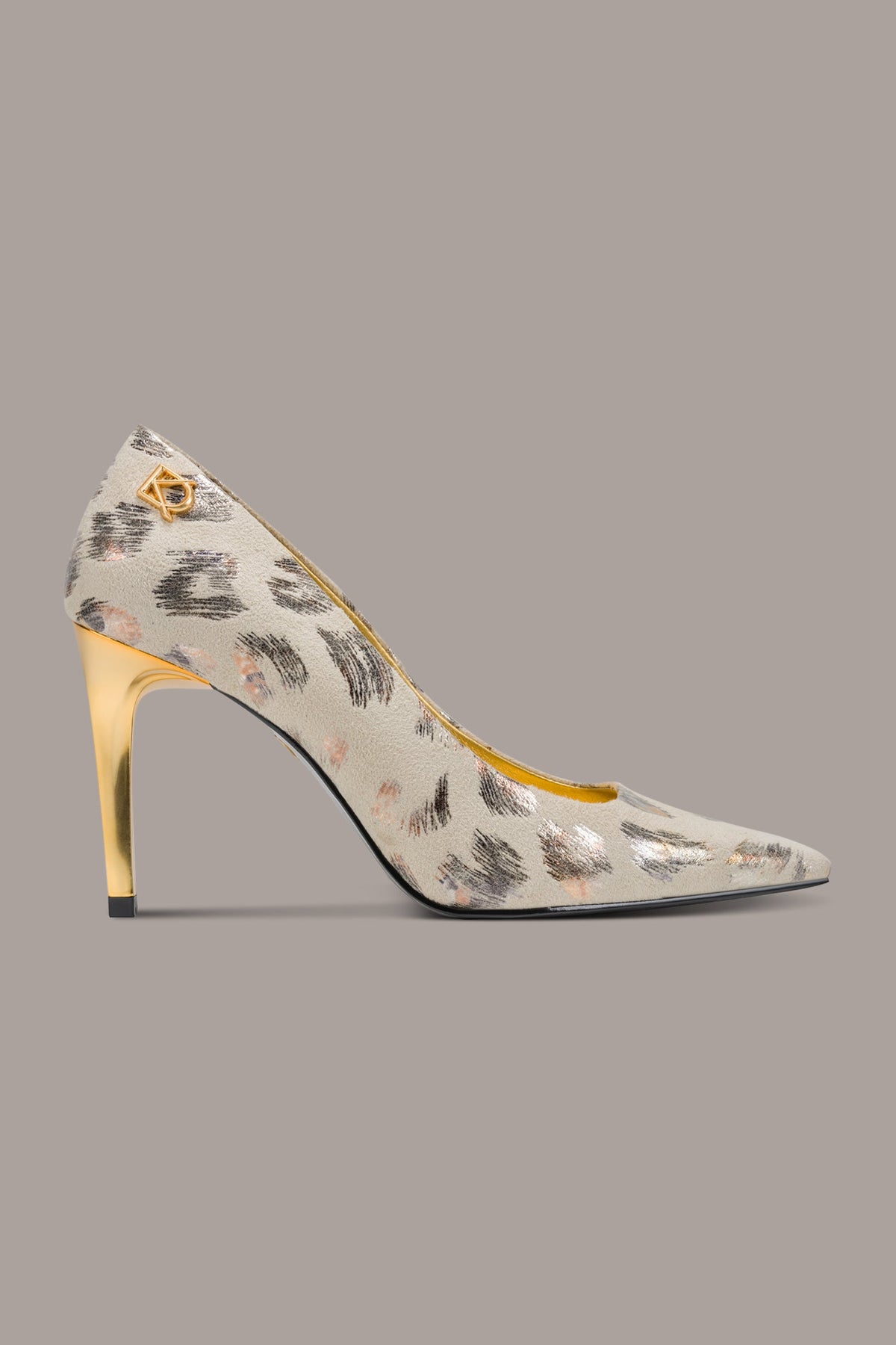 SAVITA METALLIC LEOPARD HIGH PUMP - Leopard
