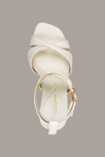 BROOKLYN STRAPPY SANDAL - Ivory