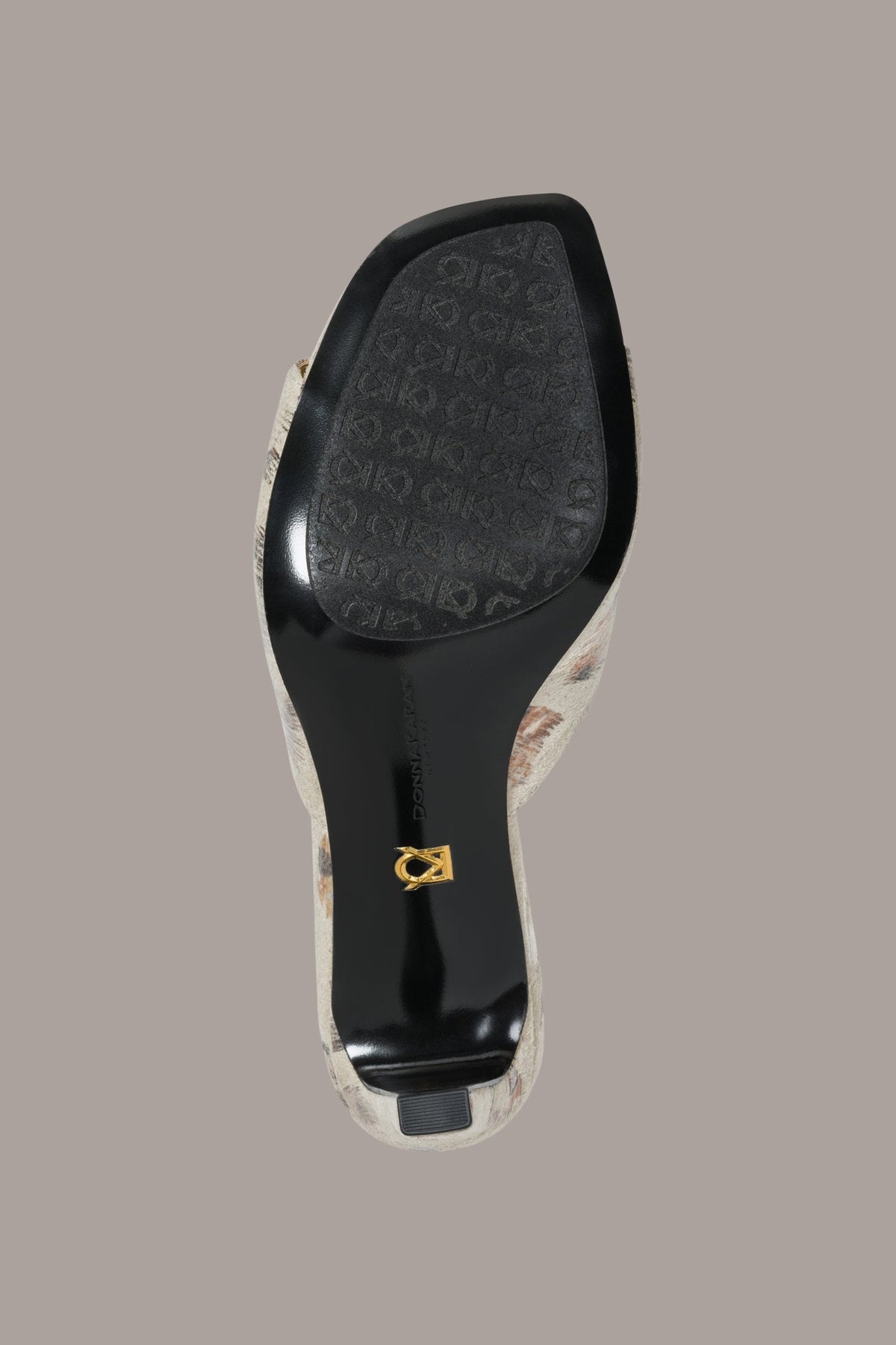 BYRONY METALLIC LEOPARD MULE SANDAL - Leopard
