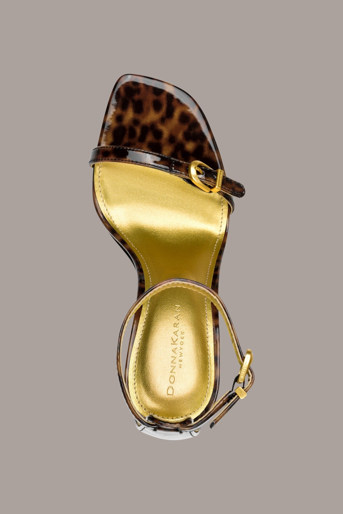 PRYCE ANKLE STRAP SANDAL - Tortoise