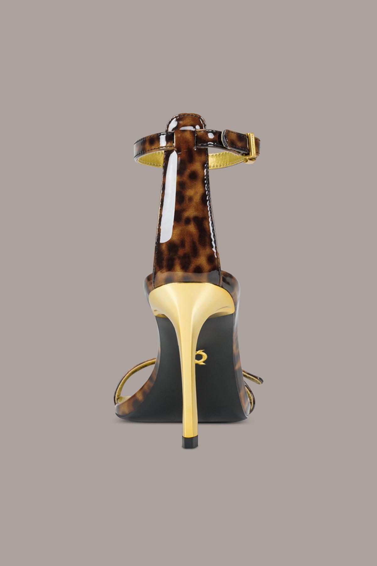 PRYCE ANKLE STRAP SANDAL - Tortoise