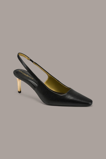 SIDNEY SLINGBACK PUMP - Black