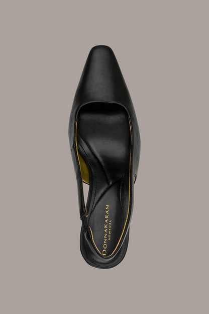 SIDNEY SLINGBACK PUMP - Black