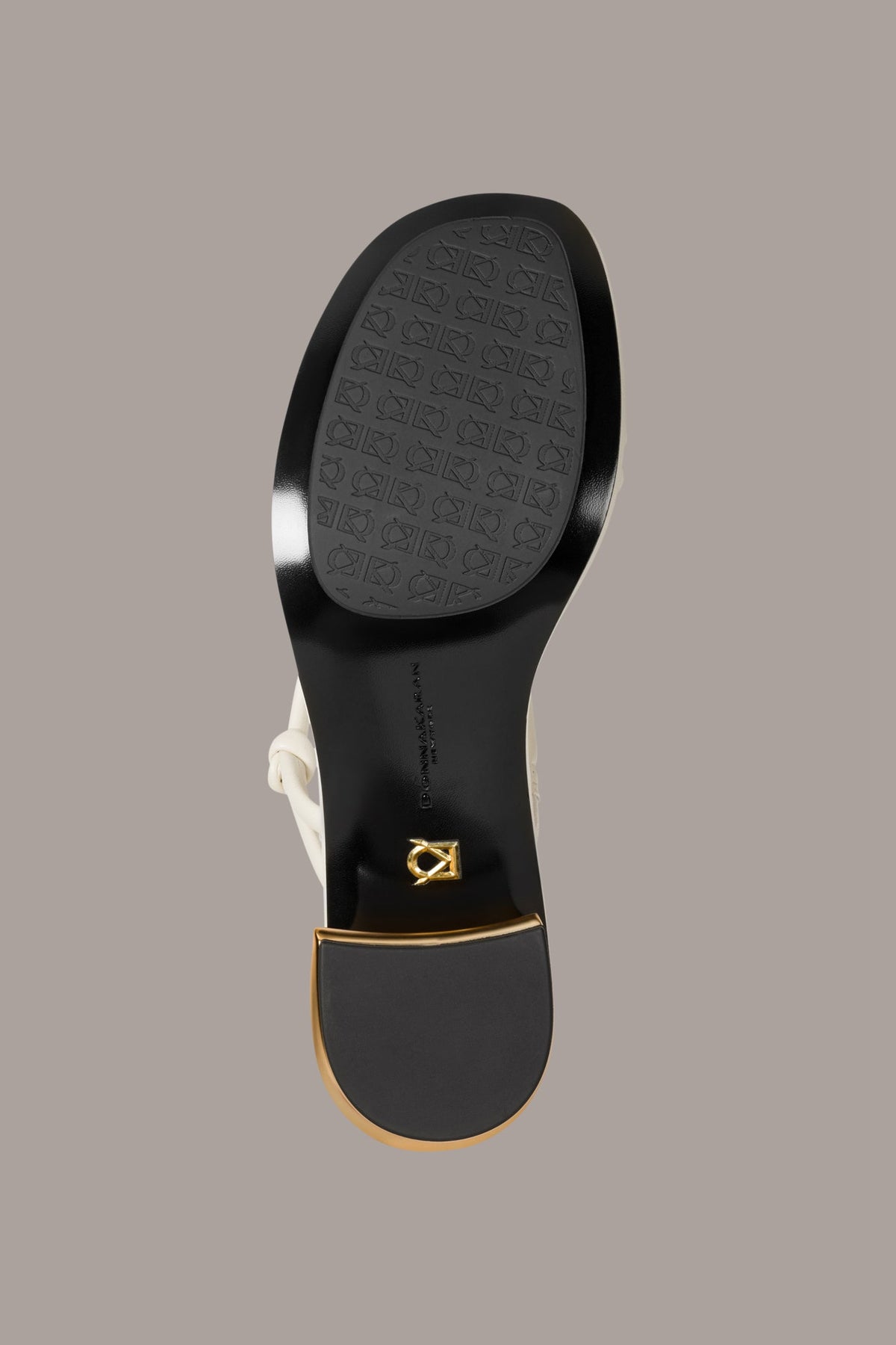 TAFETA MULE SANDAL - Ivory