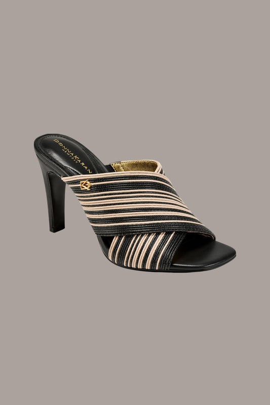 BREIGH X-BAND MULE SANDAL - Black