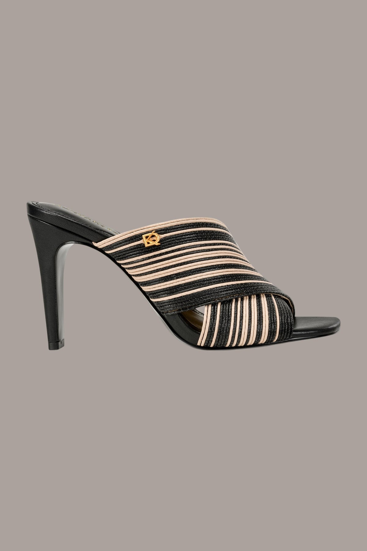 BREIGH X-BAND MULE SANDAL - Black