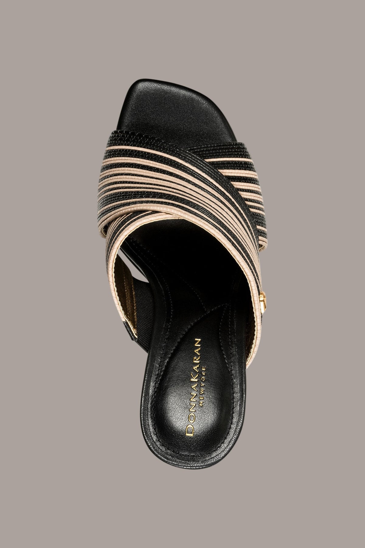 BREIGH X-BAND MULE SANDAL - Black