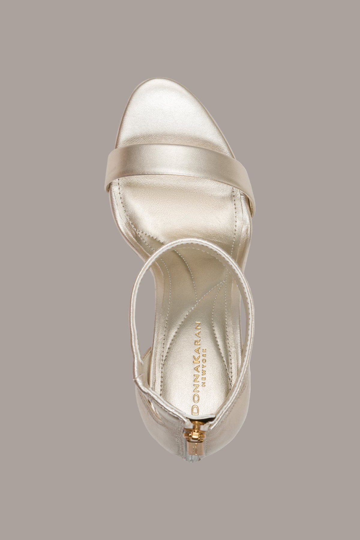 SABINA II ANKLE STRAP SANDAL - White Gold