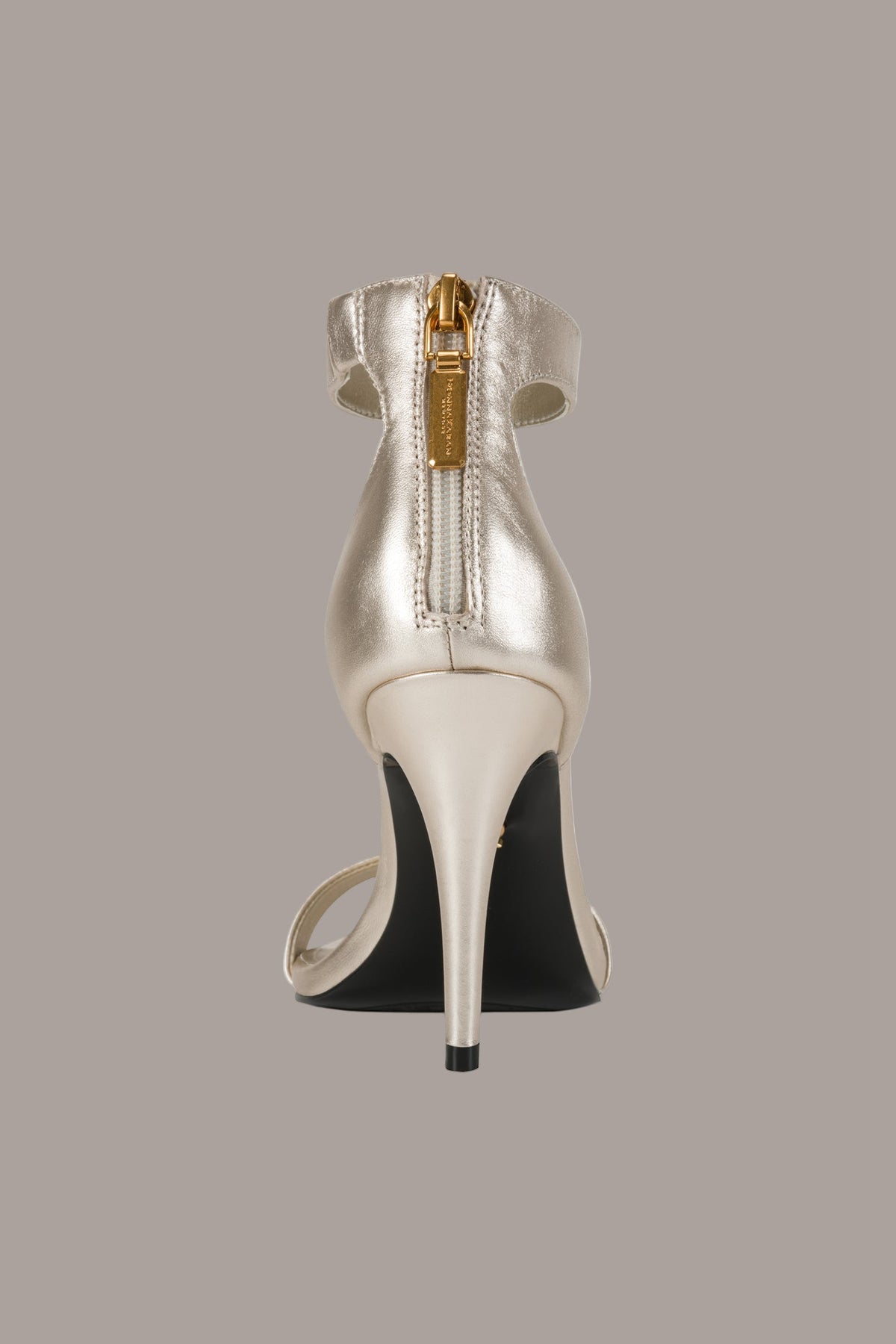 SABINA II ANKLE STRAP SANDAL - White Gold