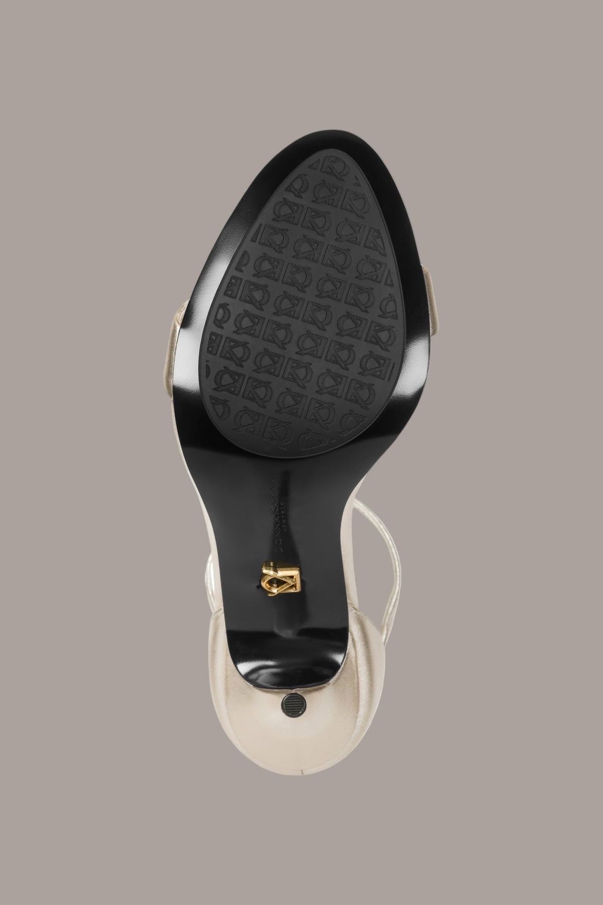 SABINA II ANKLE STRAP SANDAL - White Gold