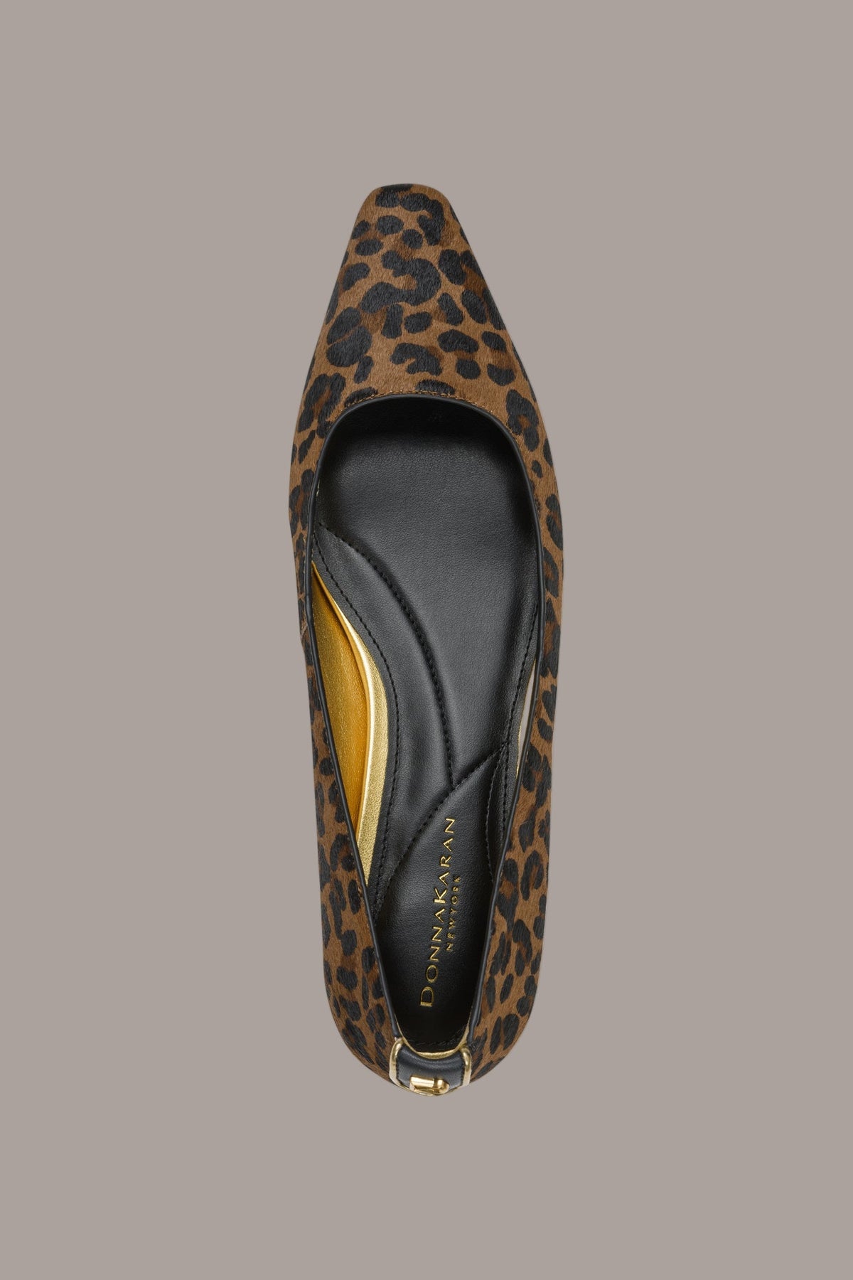 SAVITA LEOPARD-PRINT CALF HAIR FLAT - Leopard