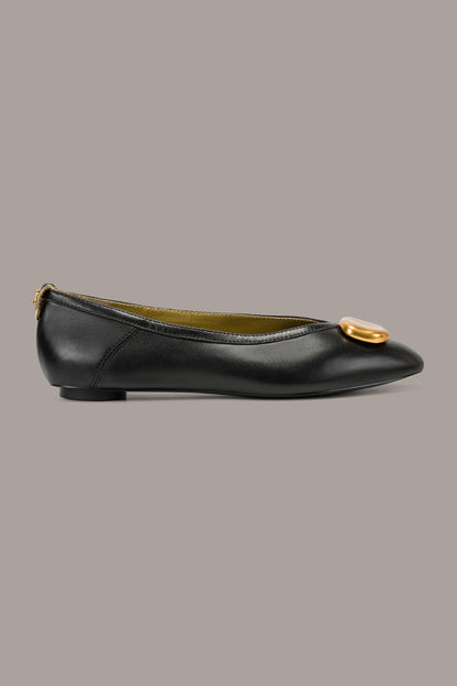 ARICELA BALLET FLAT - Black
