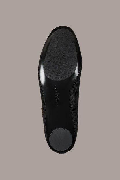 AVERY MESH BALLET FLAT - Black