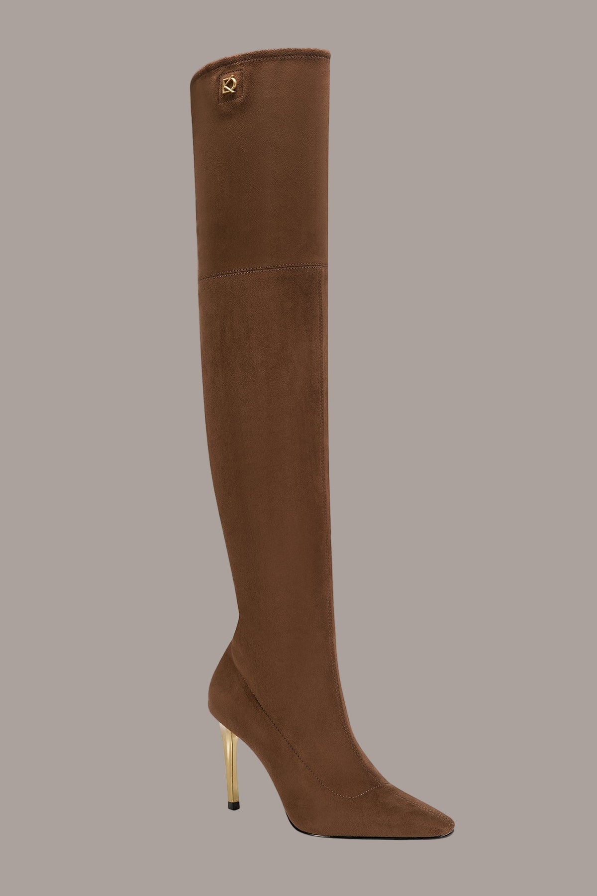 SHANAE OVER-THE-KNEE BOOT - COGNAC