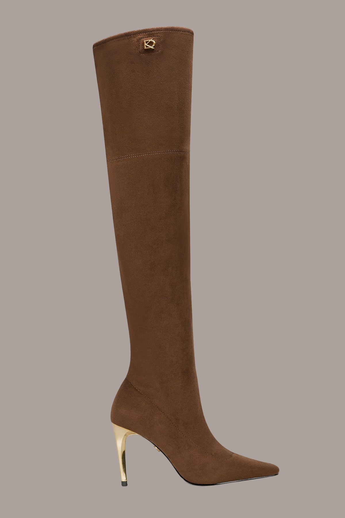SHANAE OVER-THE-KNEE BOOT - COGNAC