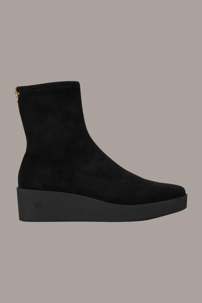 VALORY WEDGE BOOTIE - Black