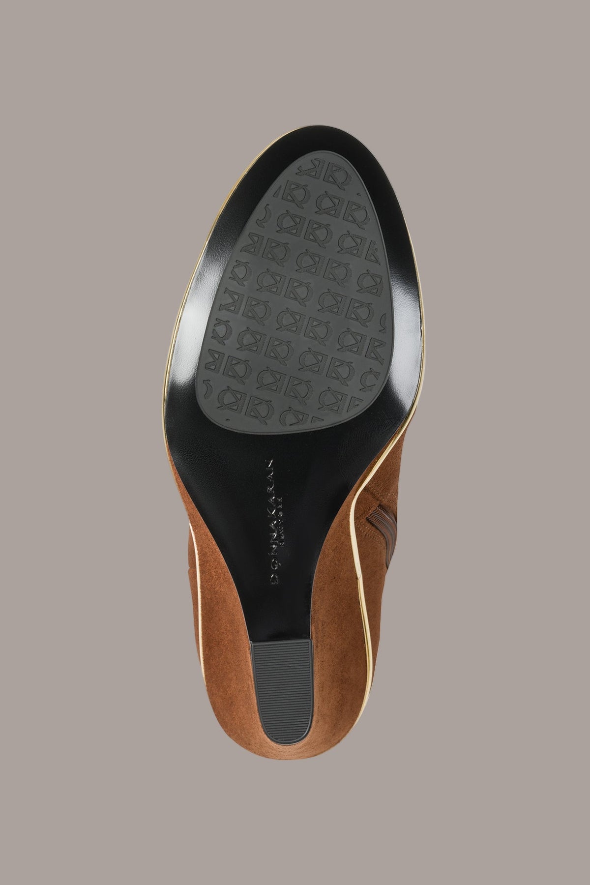 DONNA WEDGE BOOTIE - COGNAC