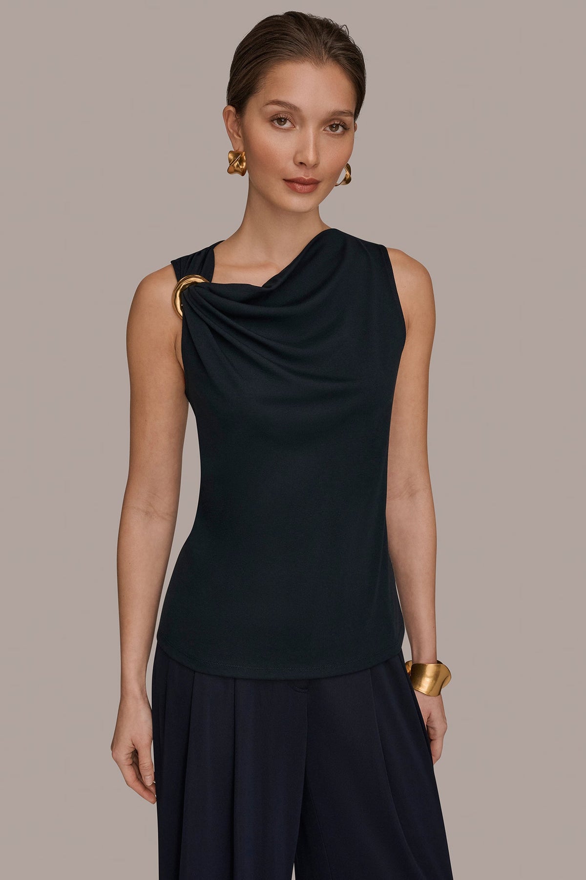 ASYMMETRIC BLOUSE - Nightfall