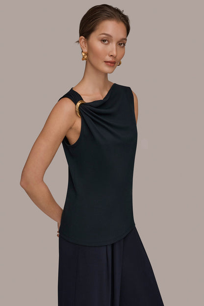 ASYMMETRIC BLOUSE - Nightfall