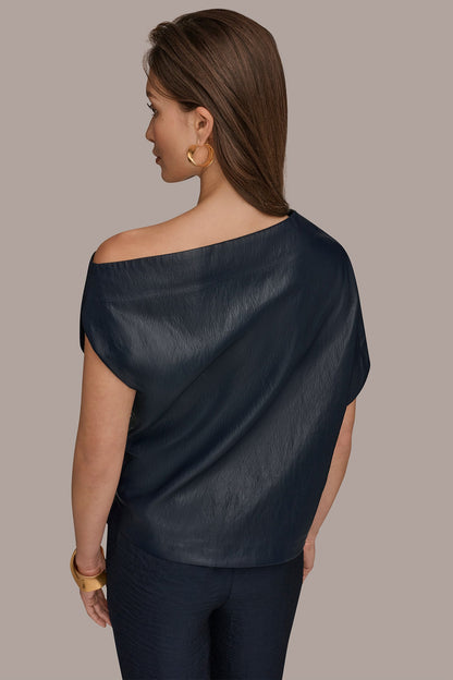 ASYMMETRIC ANGLE HEM TOP - Nightfall