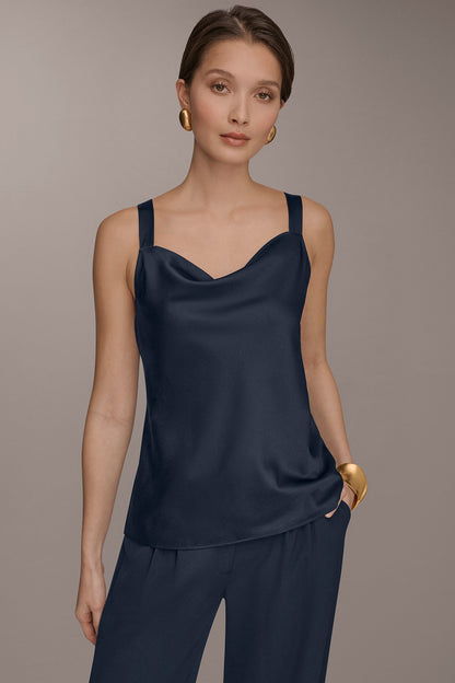 COWL-NECK CAMI - Nightfall