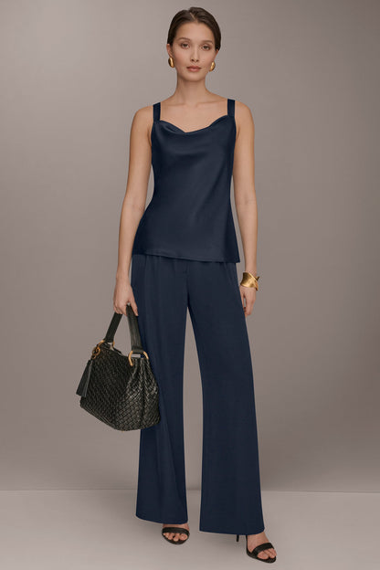 COWL-NECK CAMI - Nightfall