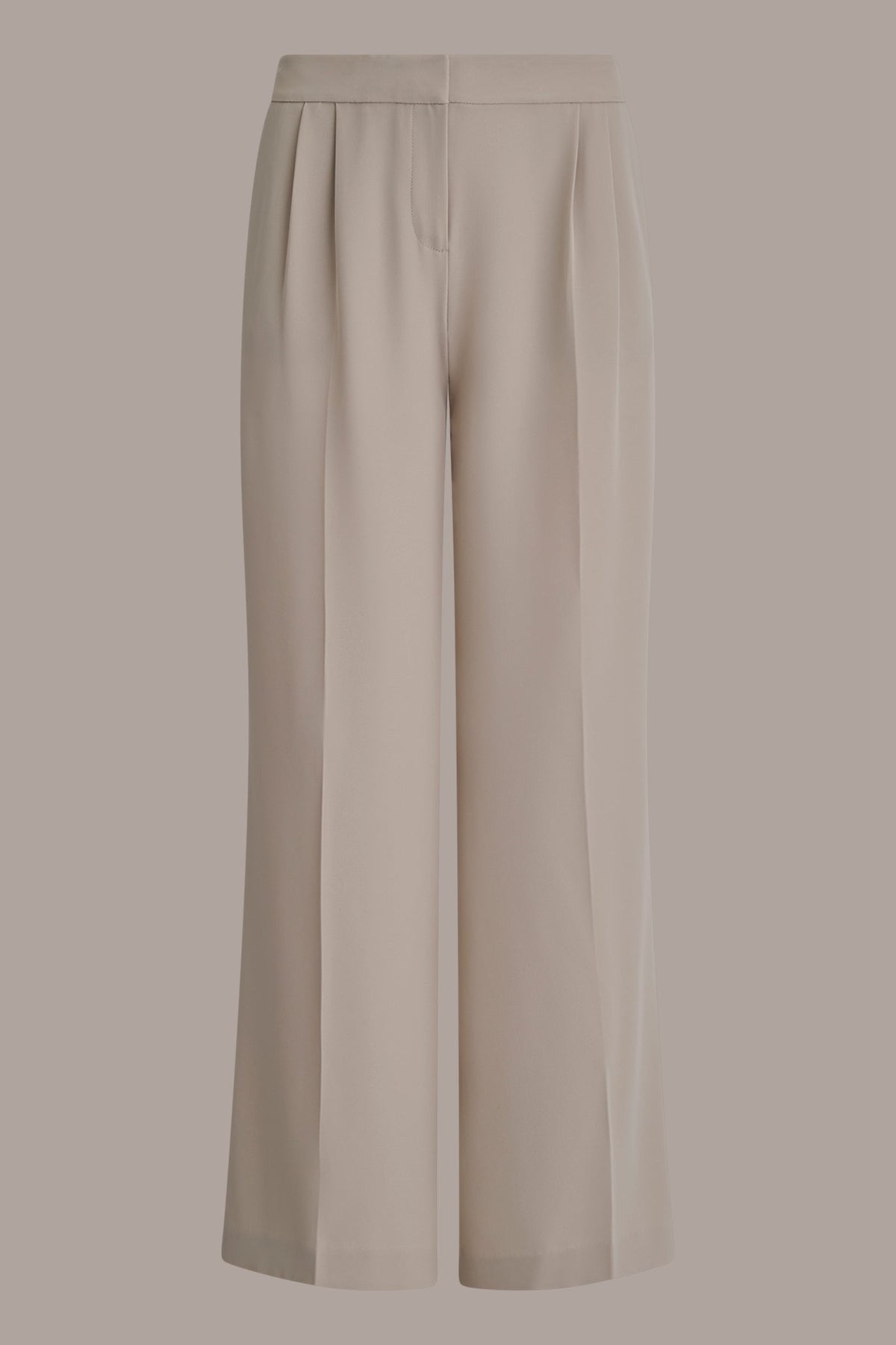 MID-RISE PLEATED WIDE-LEG SUIT PANT - Turin
