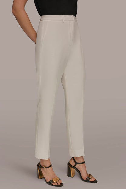 SLIM LEG PANT - Cream