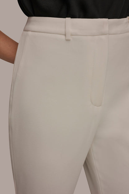 SLIM LEG PANT - Cream
