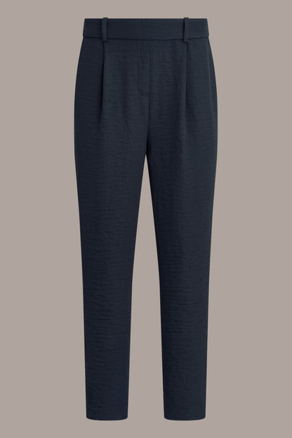 PLEATED STRAIGHT PANT - NIGHTFALL