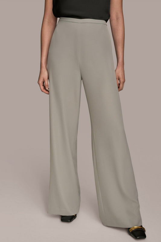 EXTRA HIGH-RISE PLEATED WIDE-LEG PANT - WEATHERED SAGE
