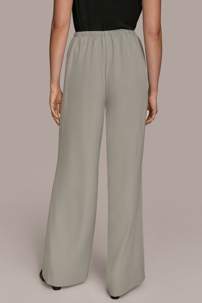 EXTRA HIGH-RISE PLEATED WIDE-LEG PANT - WEATHERED SAGE