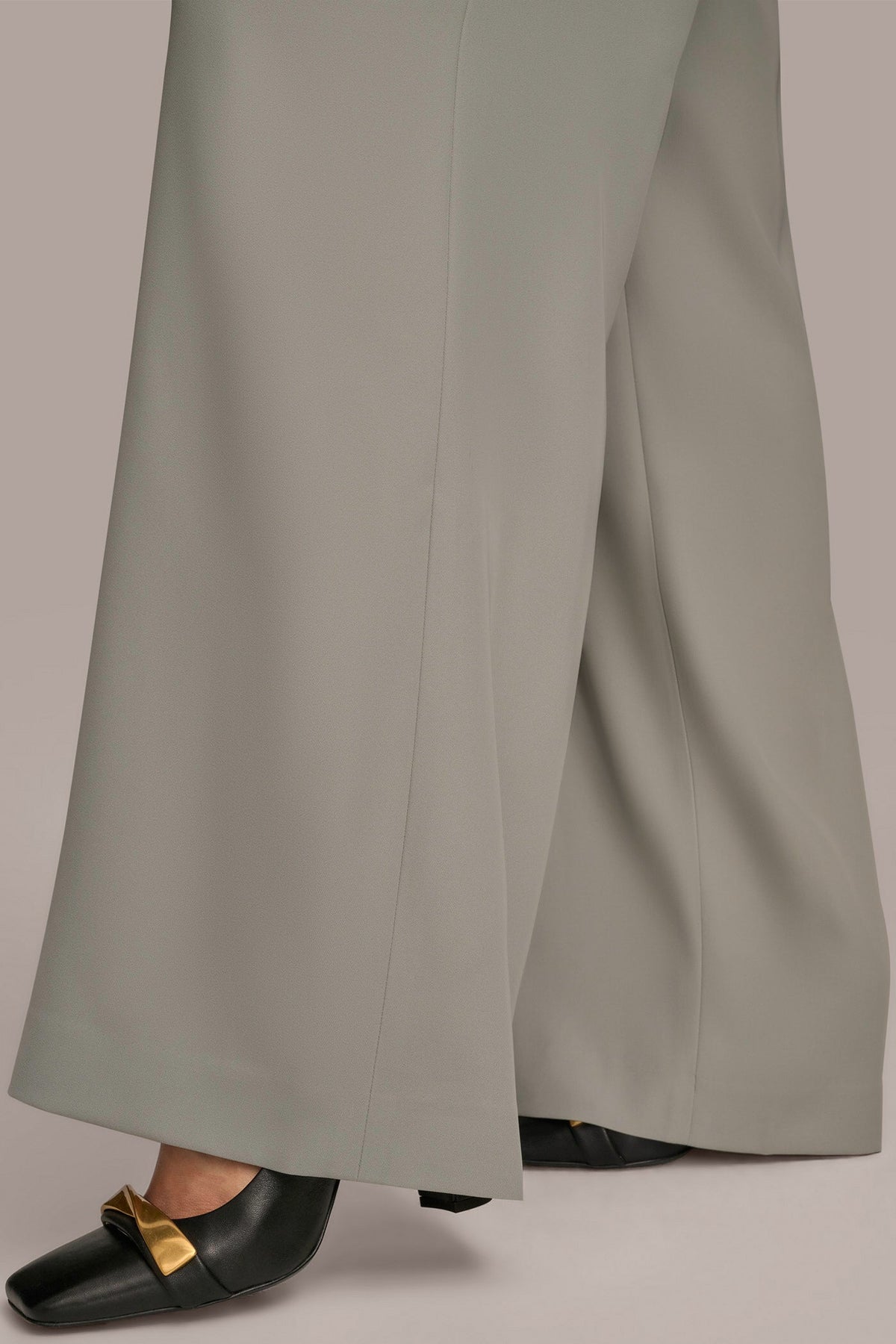 EXTRA HIGH-RISE PLEATED WIDE-LEG PANT - WEATHERED SAGE