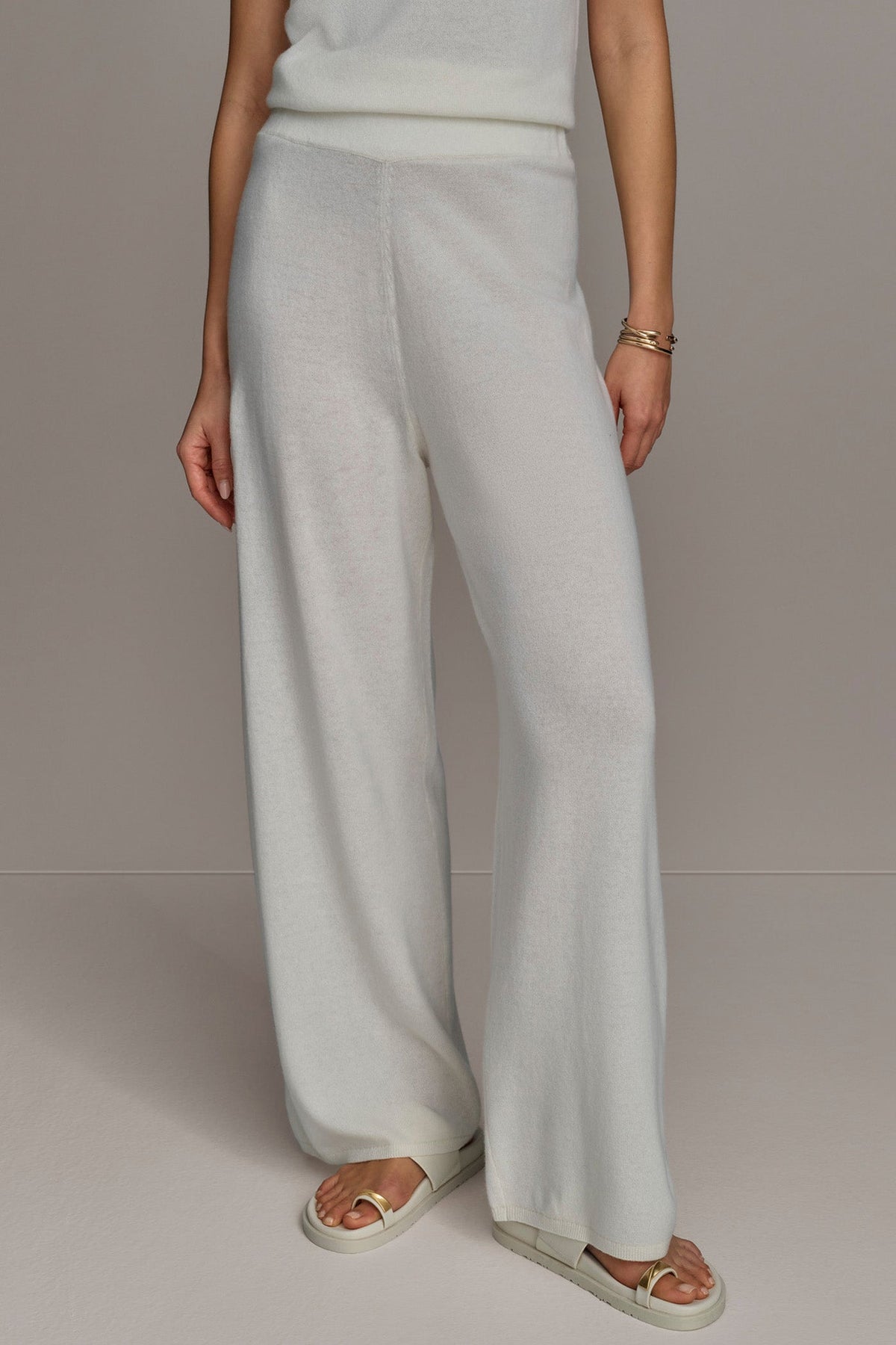 CASHMERE PANT - Cream