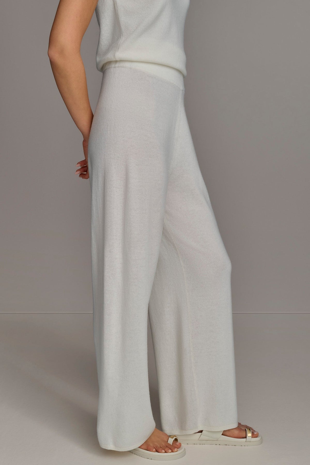 CASHMERE PANT - Cream