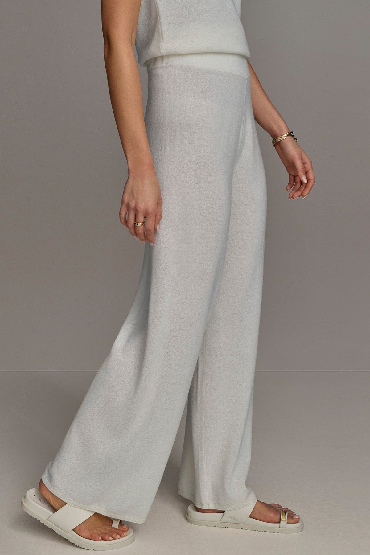 CASHMERE PANT - Cream