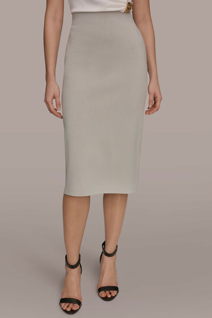 SWEATER SUIT PENCIL SKIRT - Tuscan Grey